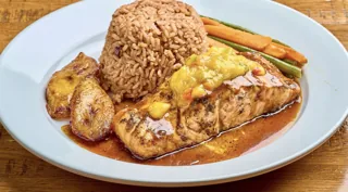 Curry Salmon Dinner