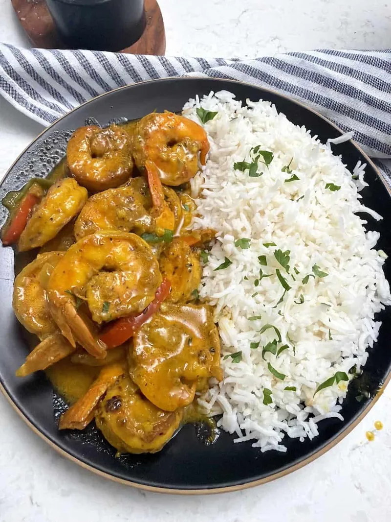 Curry Shrimp Dinner